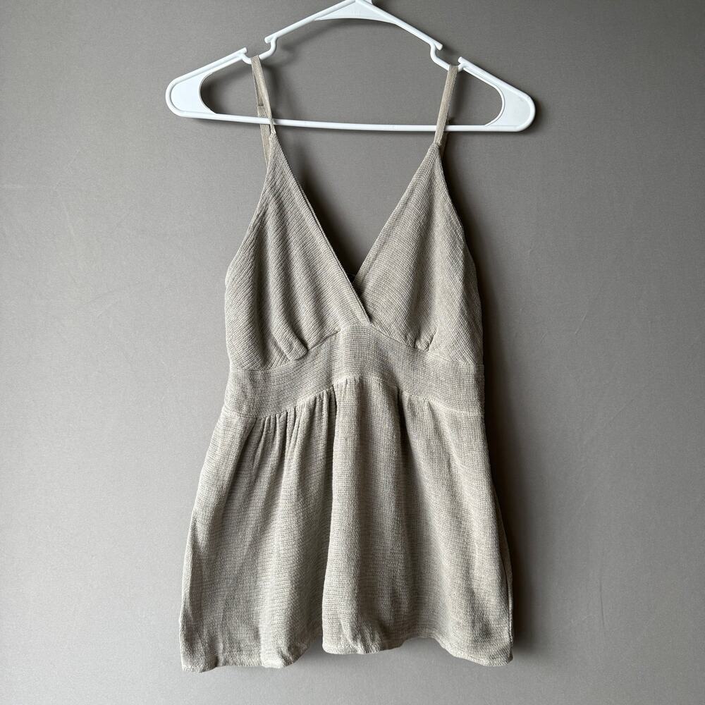 Venti6 Natural Beige Spaghetti Straps
